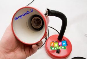 مشکل سر پیچ چراغ مطالعه