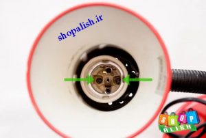 مشکلات سرپیچ لامپ چراغ مطالعه